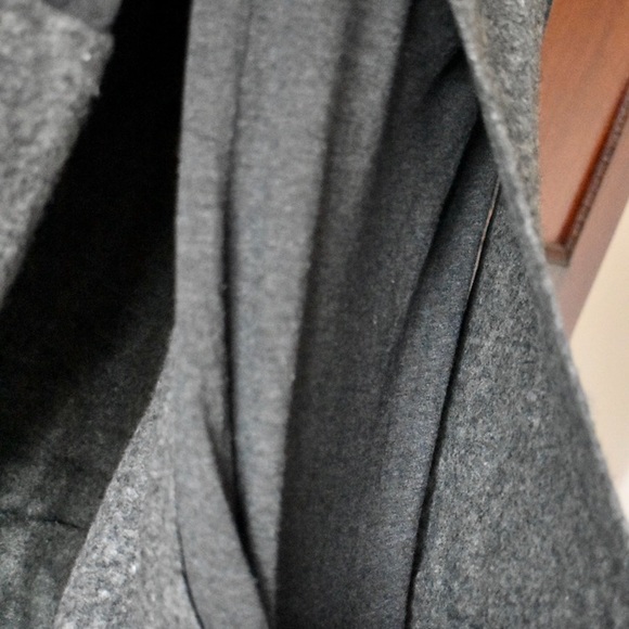 Deux Mill Vingt Six Grey Sweater Dress with Button - Picture 2 of 6